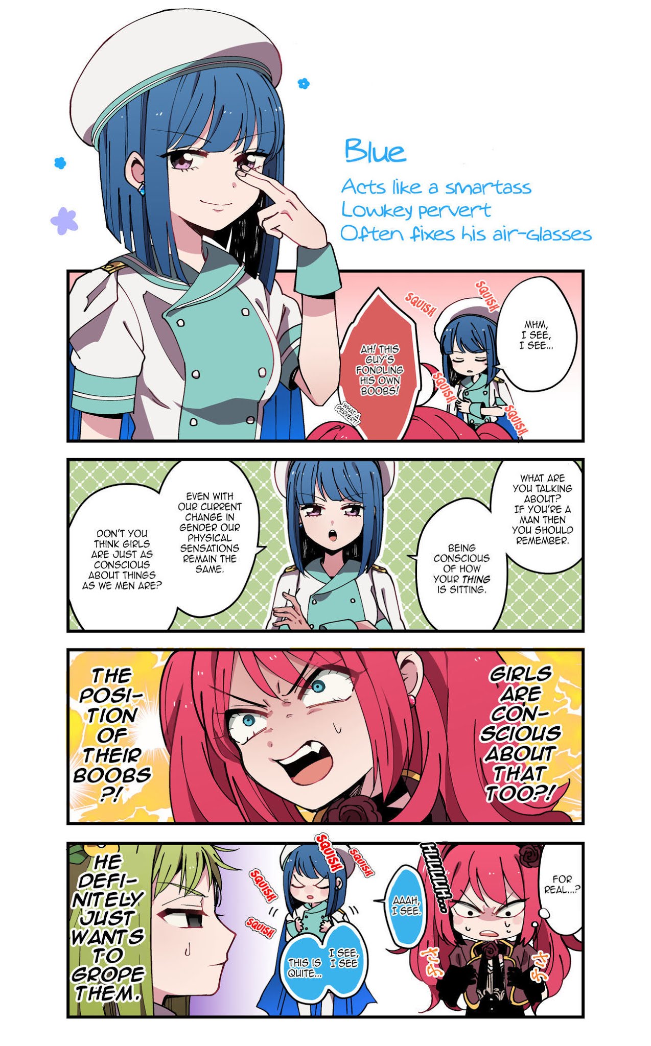 The Story of High School Boys Who Became Magical Girls Chapter 0 page 6 - Chapter 0: Prequel