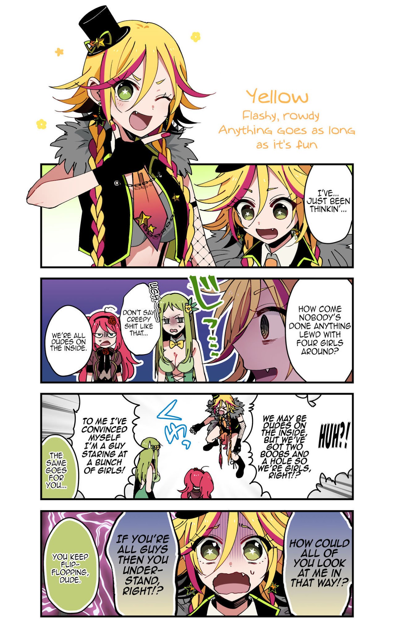 The Story of High School Boys Who Became Magical Girls Chapter 0 page 7 - Chapter 0: Prequel