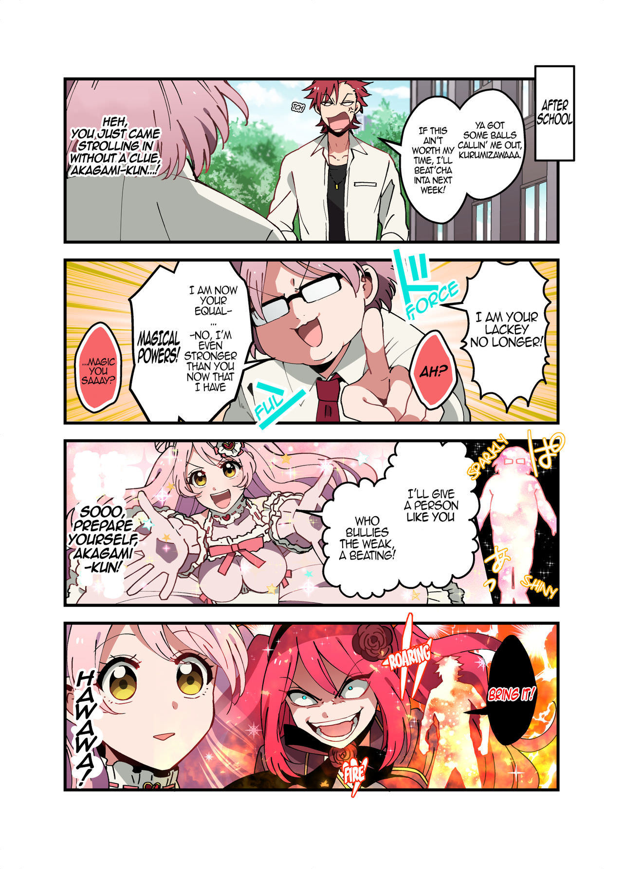 The Story of High School Boys Who Became Magical Girls Chapter 10 page 1 - Chapter 10: Ten