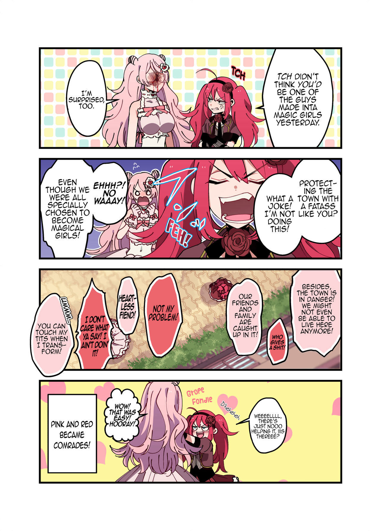 The Story of High School Boys Who Became Magical Girls Chapter 11 page 1 - Chapter 11: Eleven