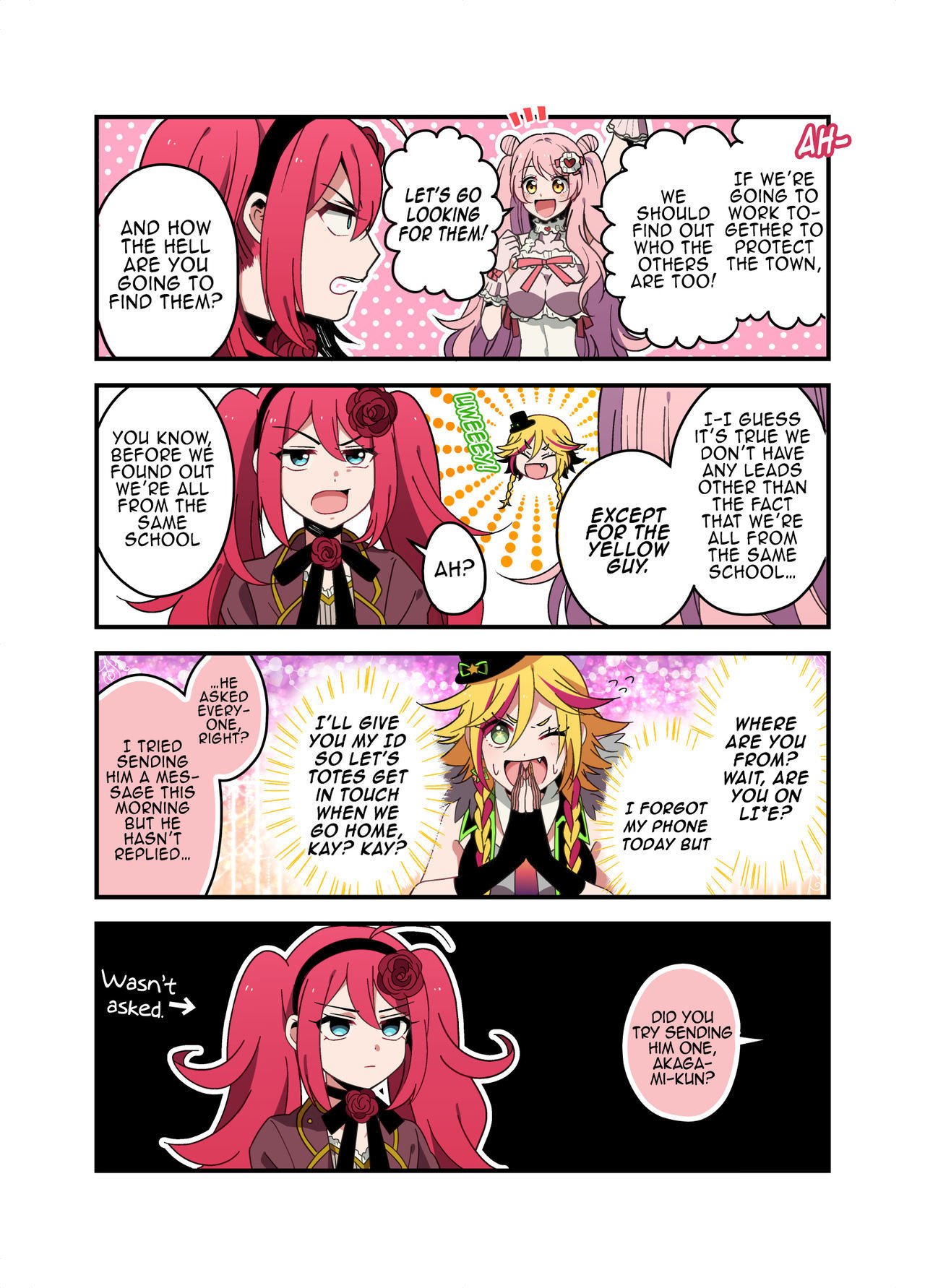 The Story of High School Boys Who Became Magical Girls Chapter 12 page 1 - Chapter 12: Twelve