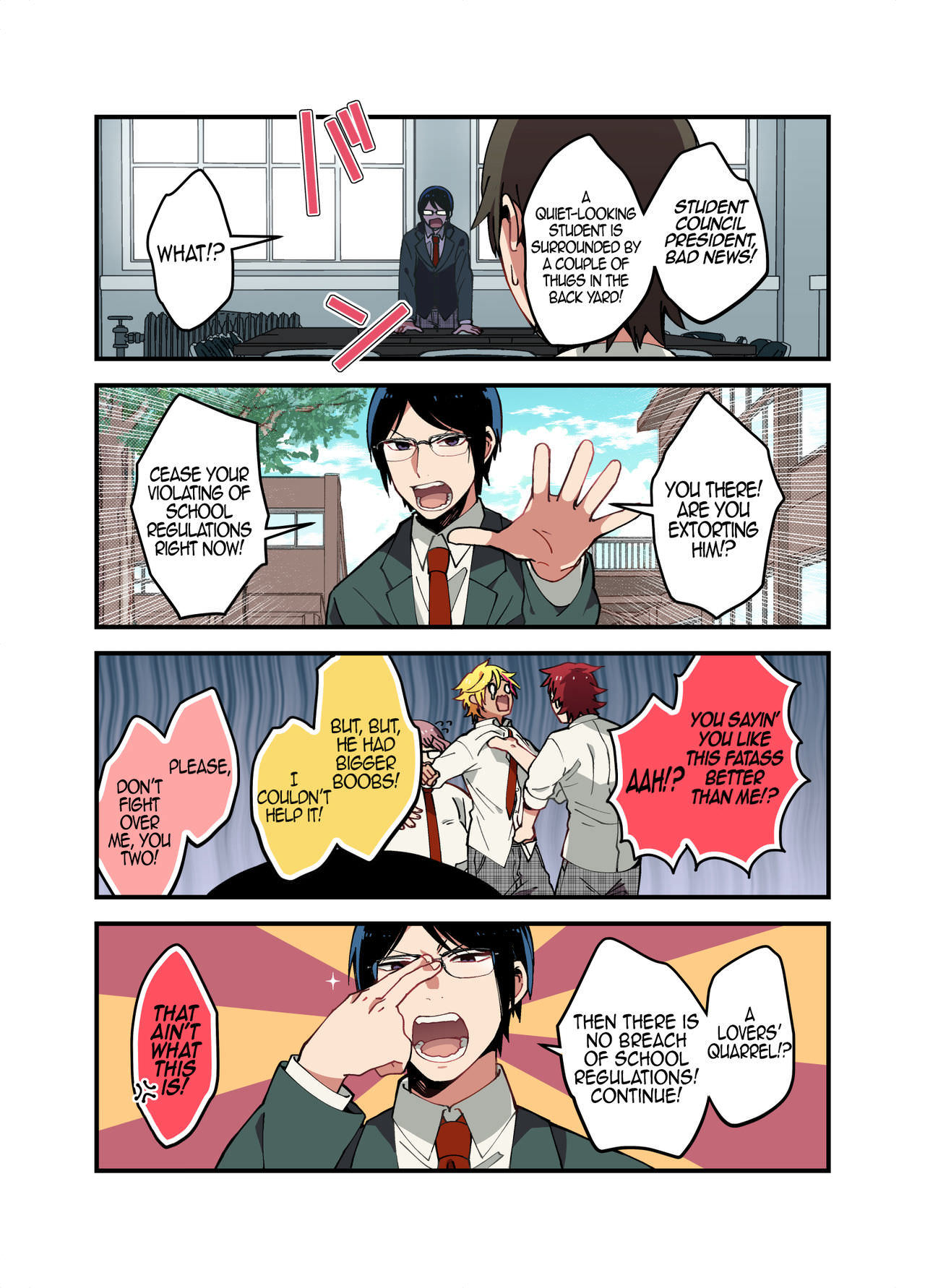 The Story of High School Boys Who Became Magical Girls Chapter 15 page 1 - Chapter 15: Fifteen