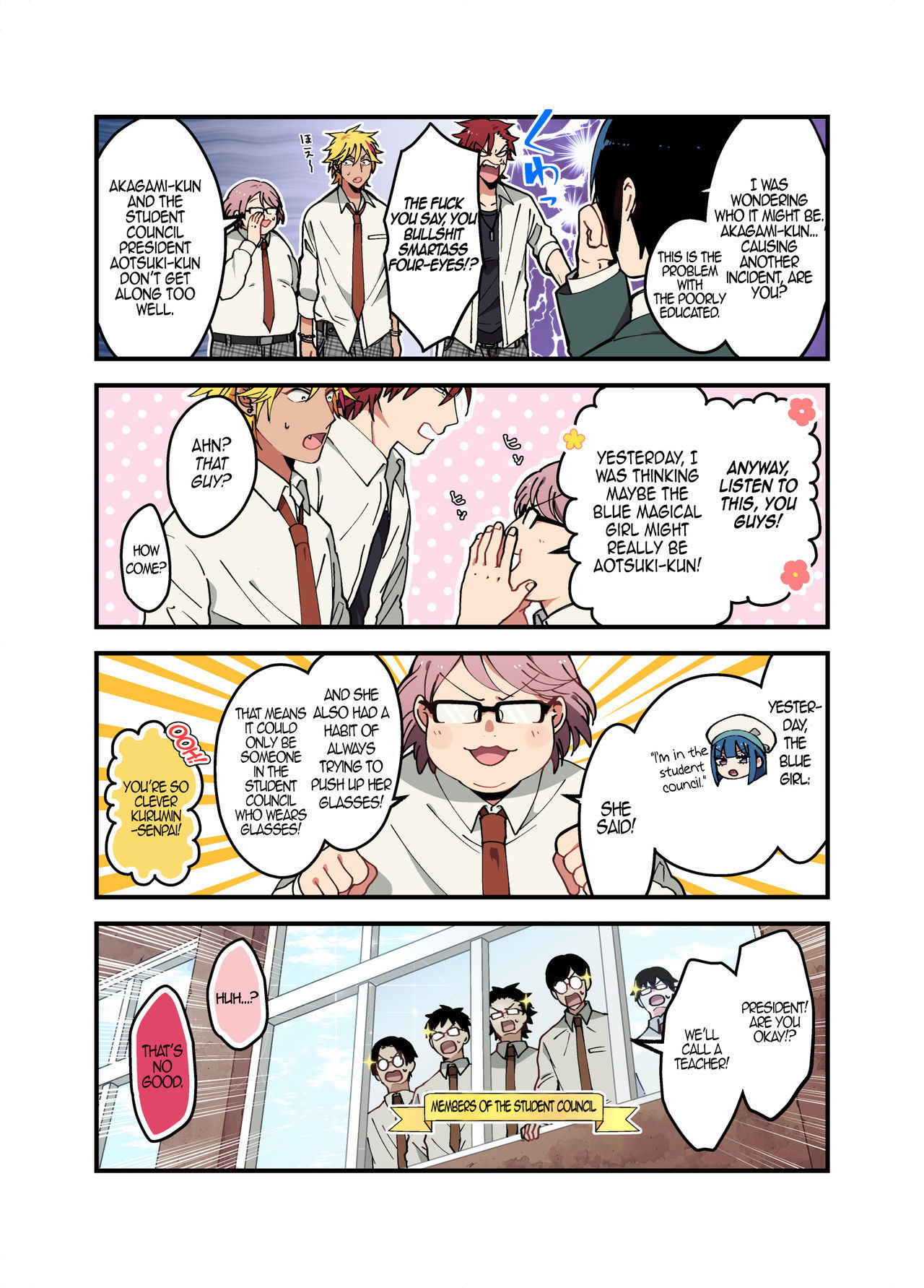 The Story of High School Boys Who Became Magical Girls Chapter 16 page 1 - Chapter 16: Sixteen
