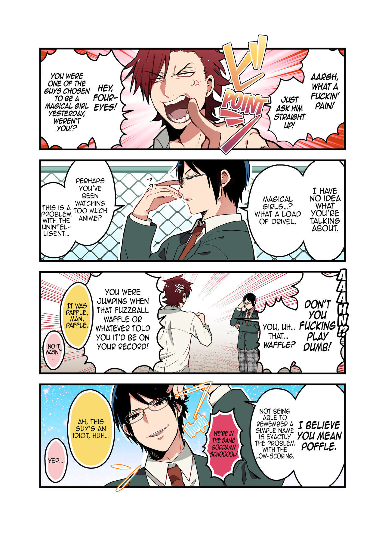 The Story of High School Boys Who Became Magical Girls Chapter 17 page 1 - Chapter 17: Seventeen