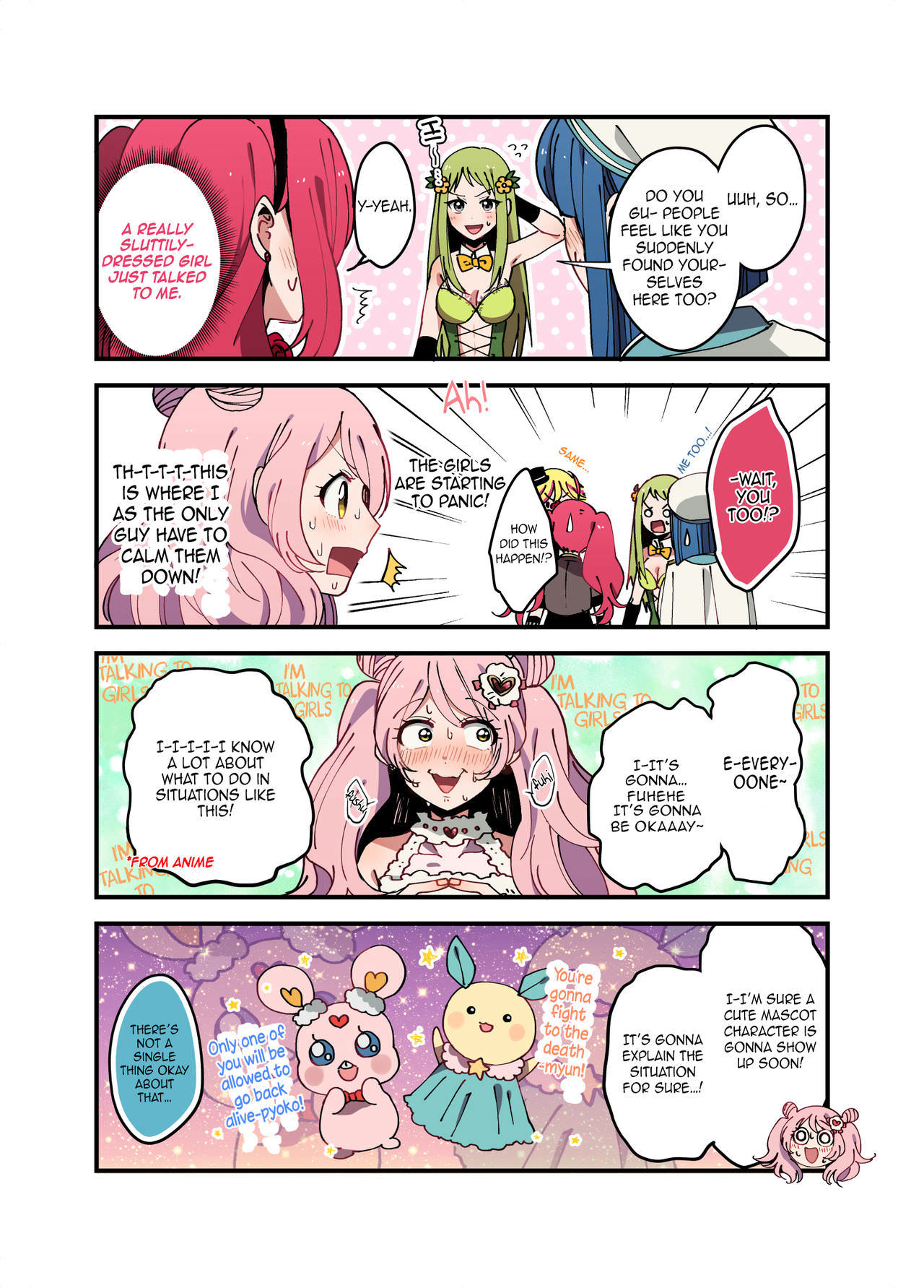 The Story of High School Boys Who Became Magical Girls Chapter 2 page 1 - Chapter 2: Two
