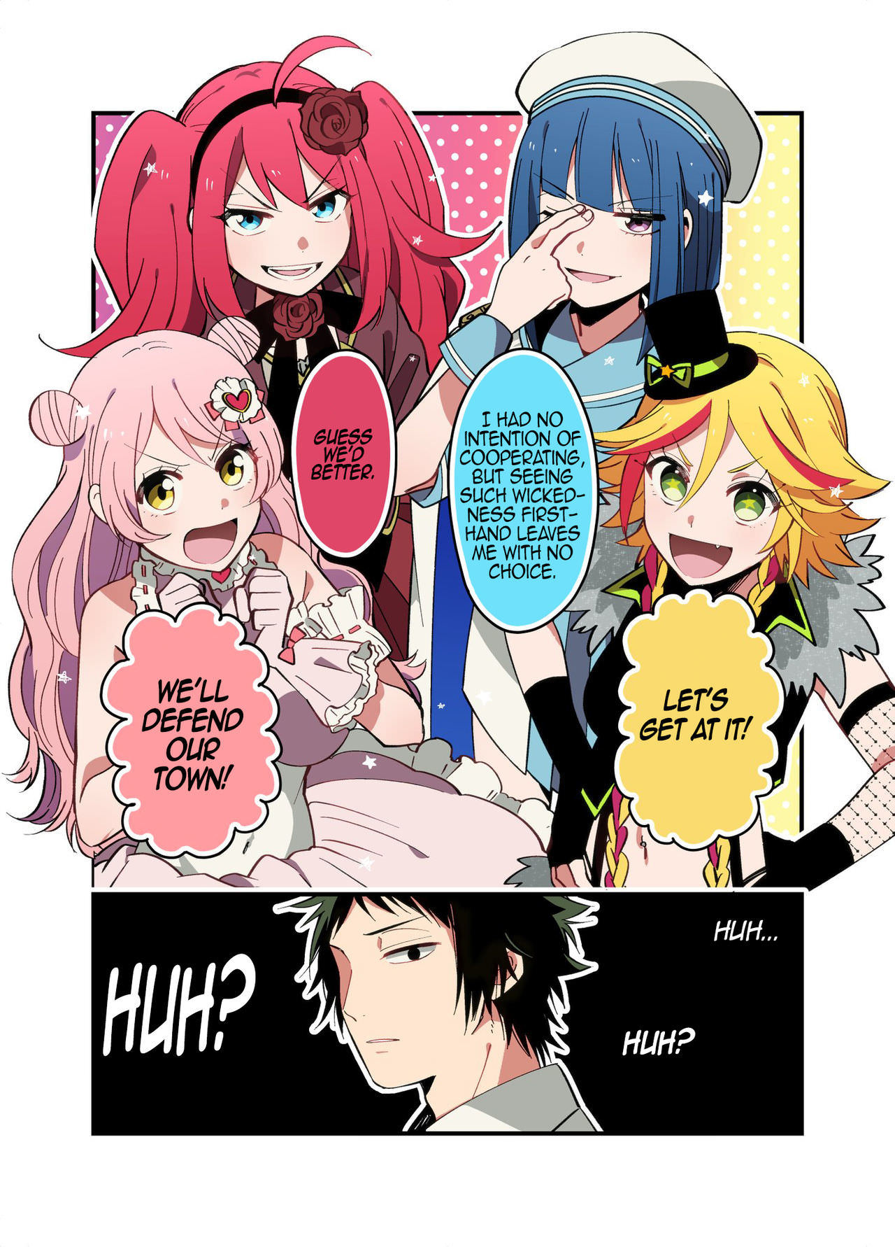The Story of High School Boys Who Became Magical Girls Chapter 24 page 1 - Chapter 24: Twenty-four