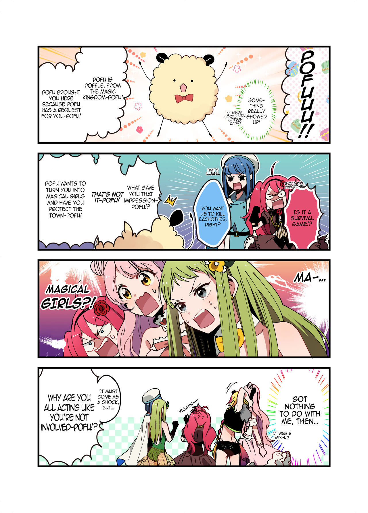 The Story of High School Boys Who Became Magical Girls Chapter 3 page 1 - Chapter 3: Three