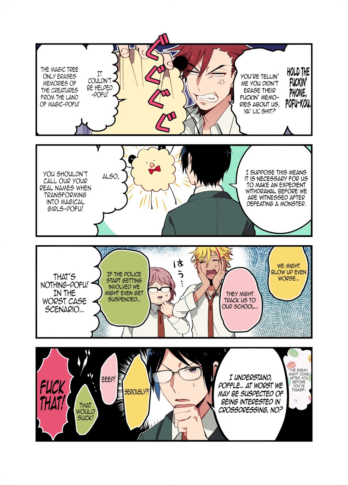 The Story of High School Boys Who Became Magical Girls Chapter 32 page 1 - Chapter 32