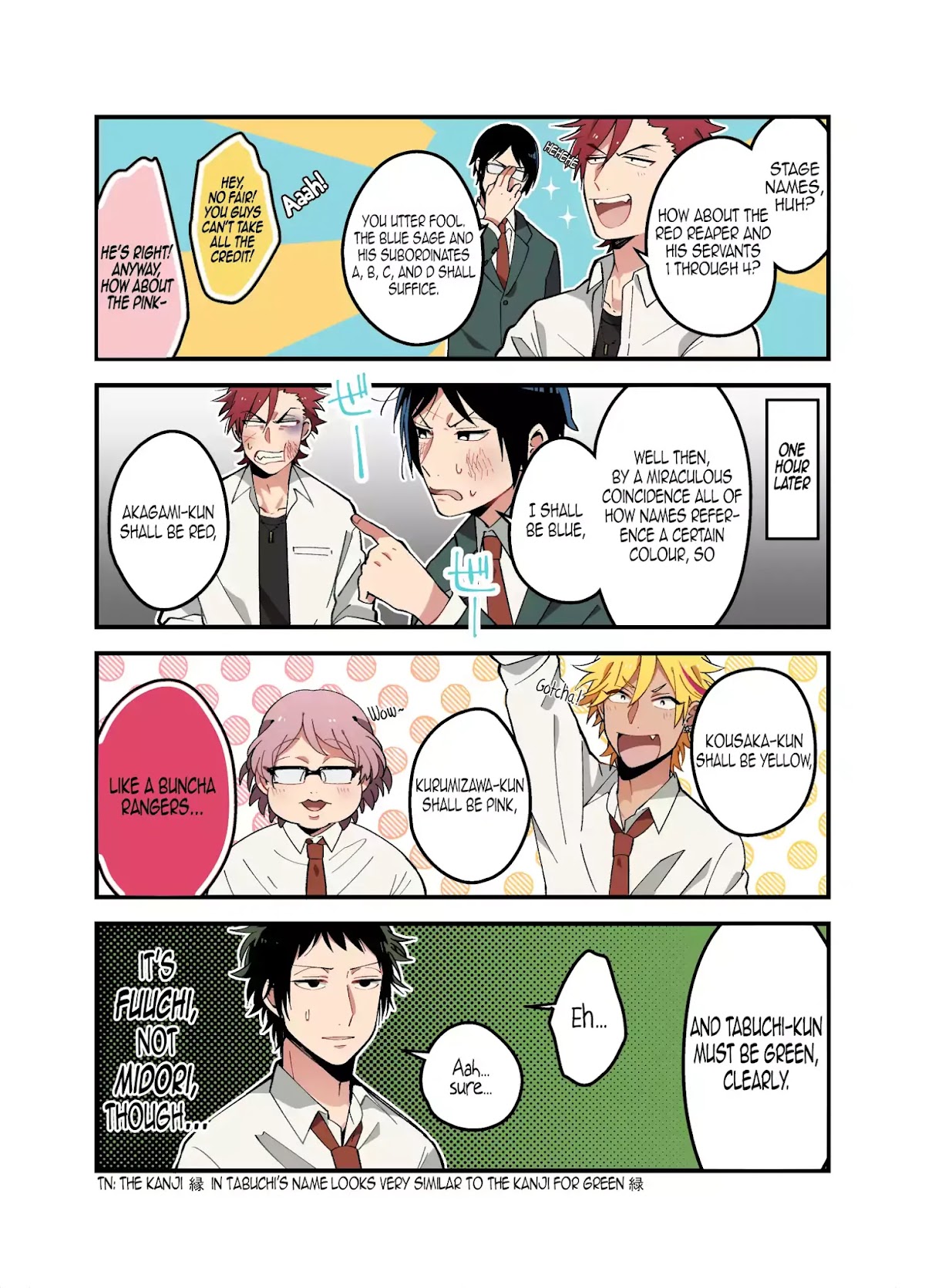 The Story of High School Boys Who Became Magical Girls Chapter 33 page 1 - Chapter 33