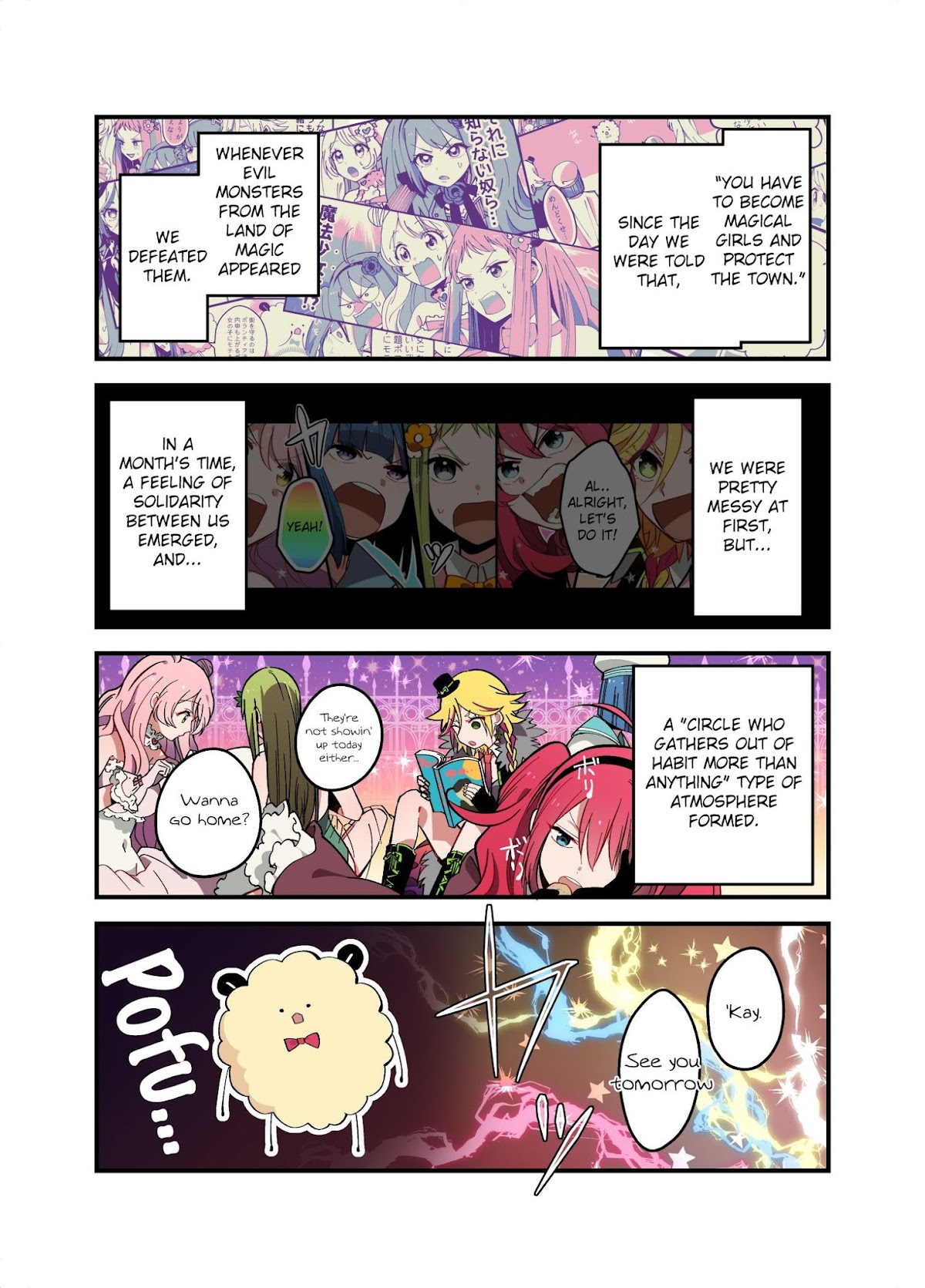 The Story of High School Boys Who Became Magical Girls Chapter 35 page 1 - Chapter 35