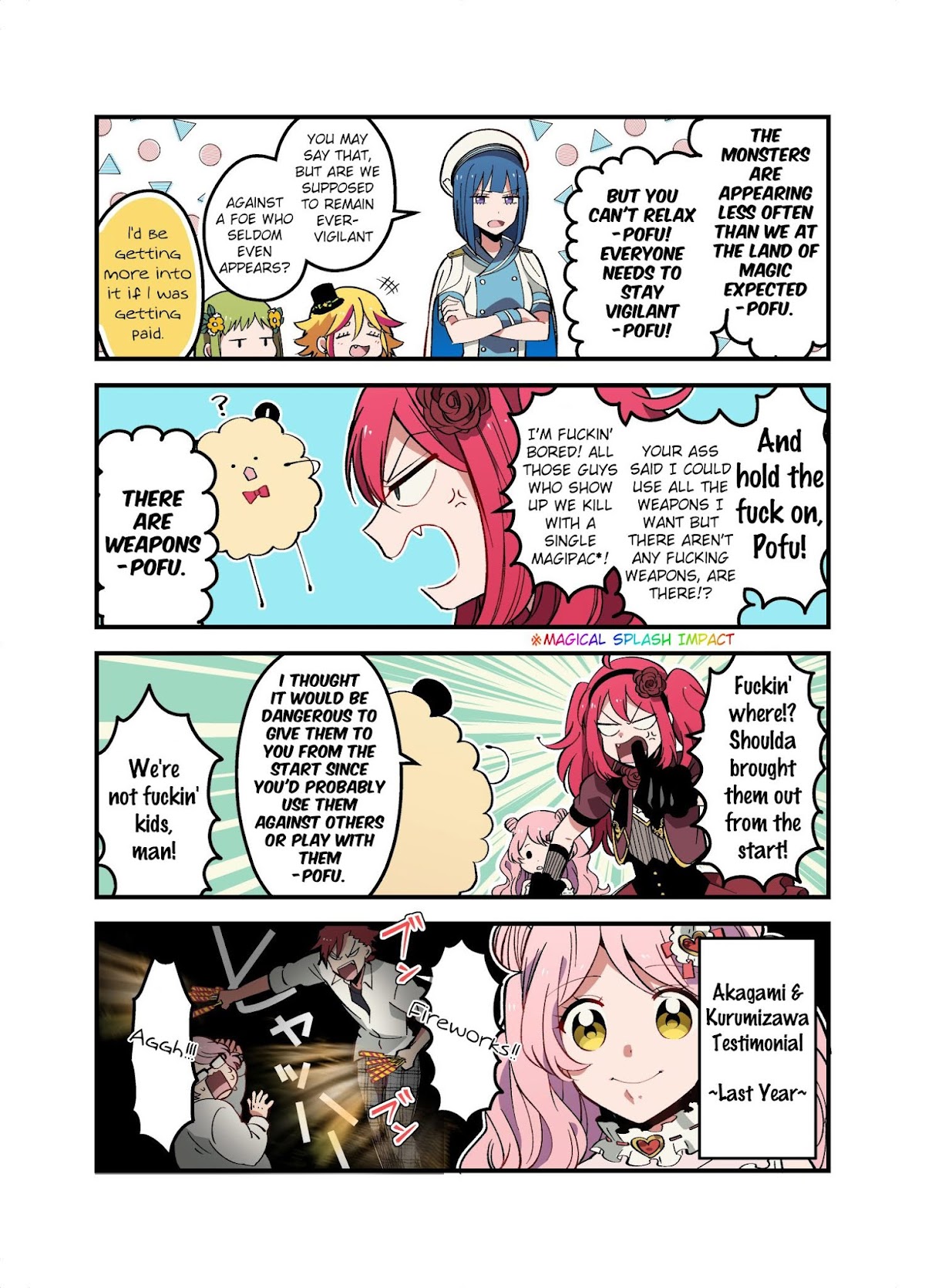 The Story of High School Boys Who Became Magical Girls Chapter 36 page 1 - Chapter 36