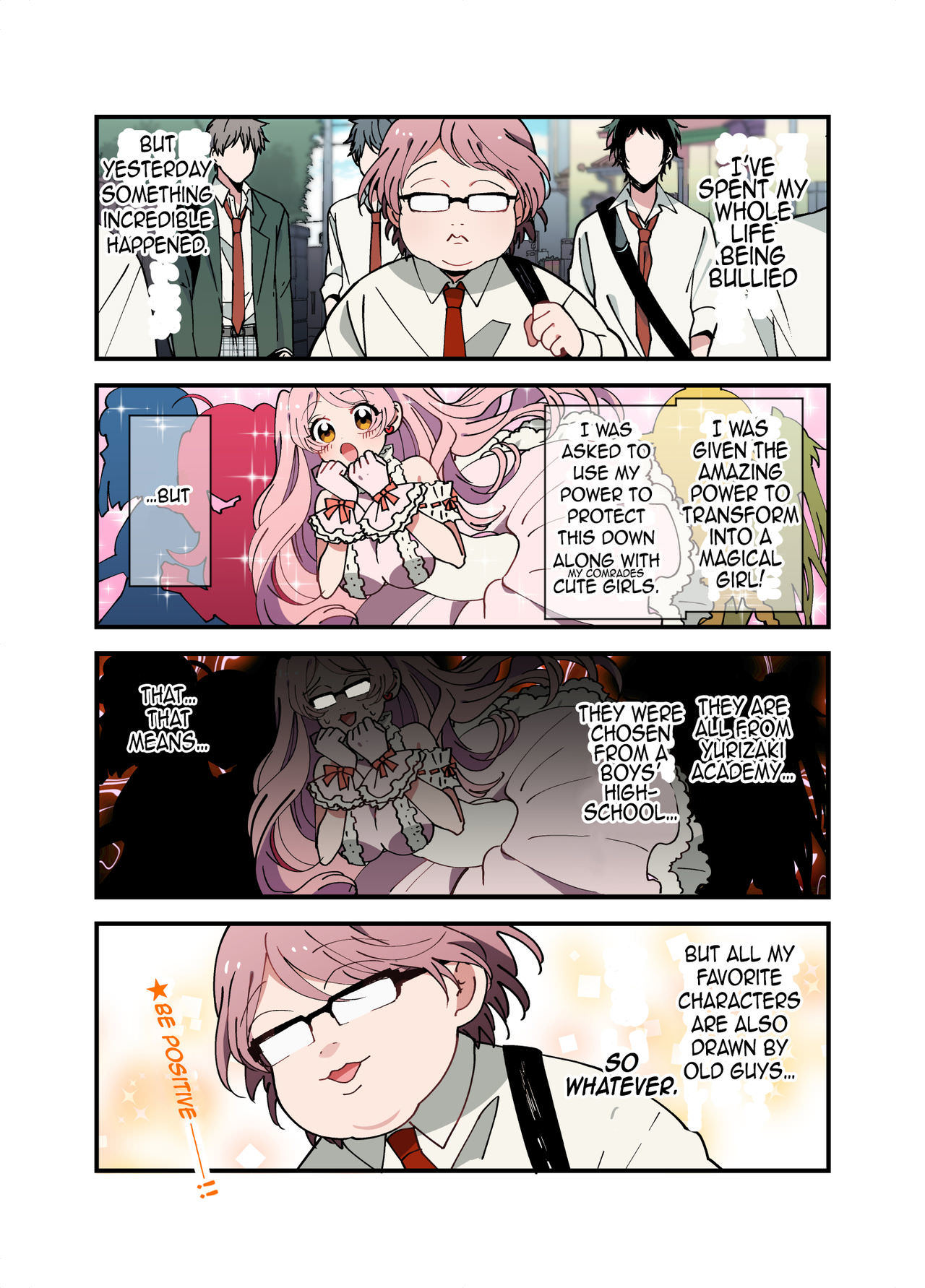 The Story of High School Boys Who Became Magical Girls Chapter 7 page 1 - Chapter 7: Seven