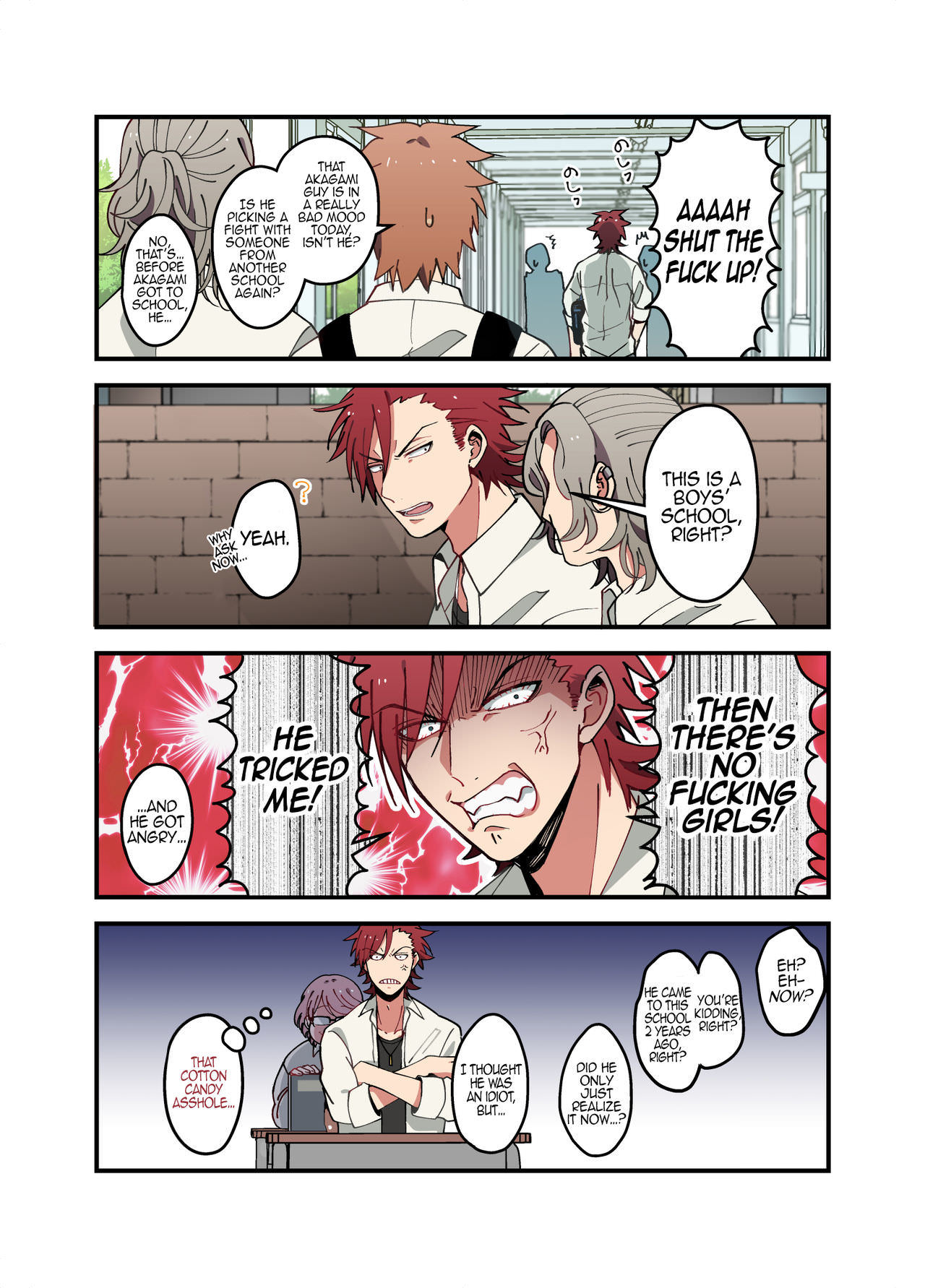The Story of High School Boys Who Became Magical Girls Chapter 9 page 1 - Chapter 9: Nine