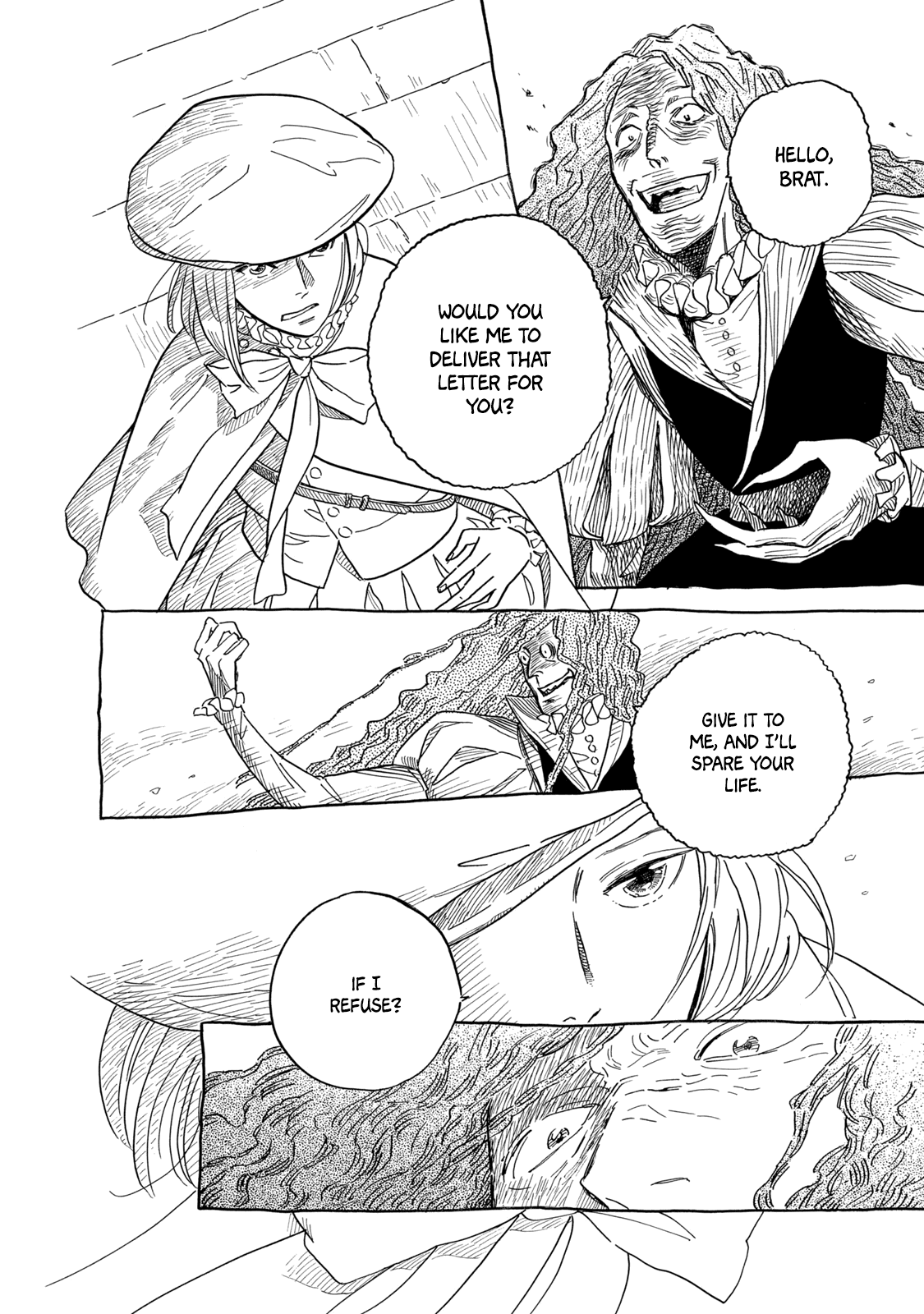The Story of Letters Chapter 2 page 10 - Chapter 2: The White Messenger