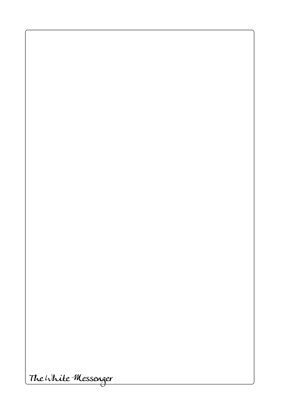 The Story of Letters Chapter 2 page 2 - Chapter 2: The White Messenger