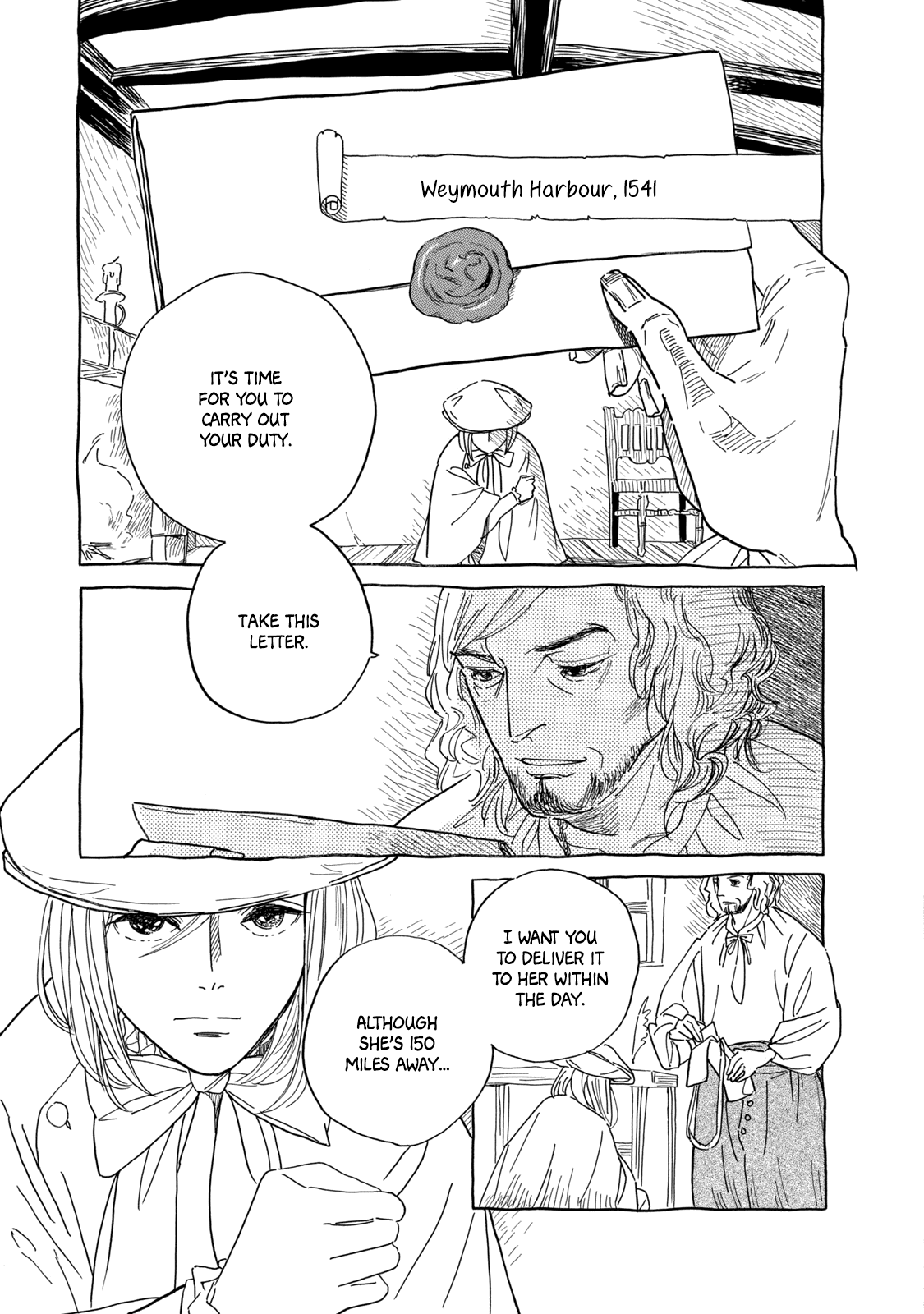 The Story of Letters Chapter 2 page 6 - Chapter 2: The White Messenger