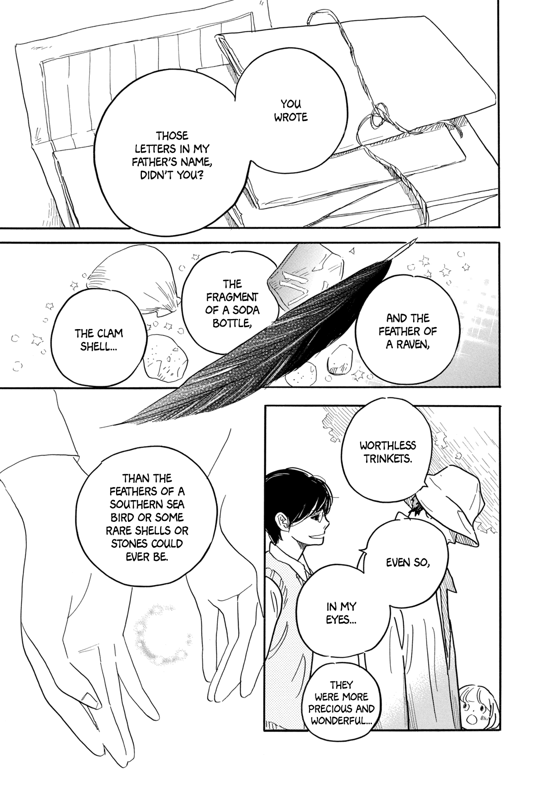 The Story of Letters Chapter 3 page 34 - Chapter 3: Periparus ater
