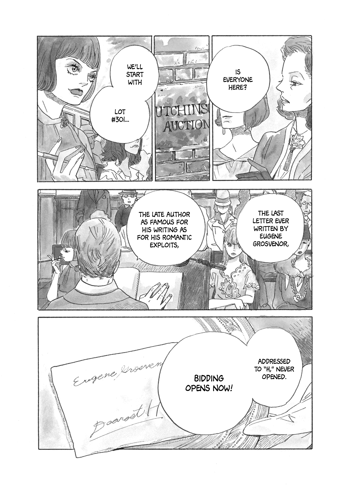 The Story of Letters Chapter 4 page 5 - Chapter 4: Schrödinger’s Sweetheart