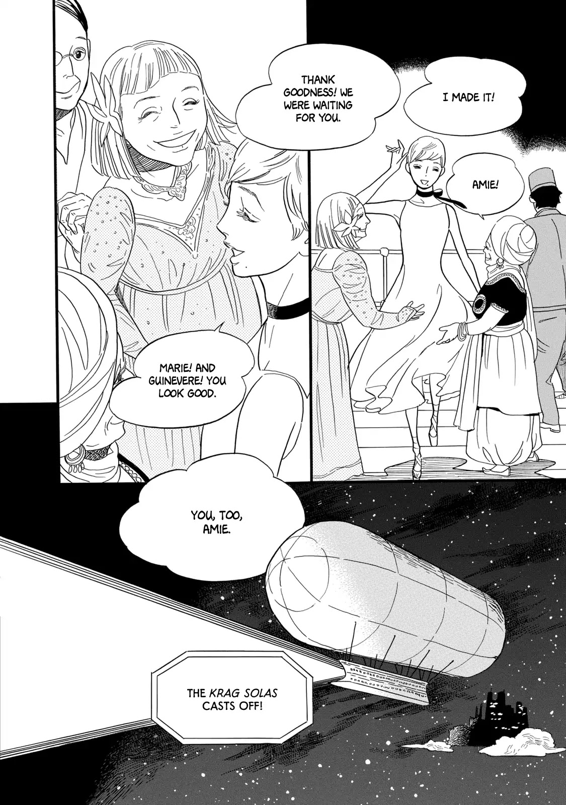 The Story of Letters Chapter 5 page 13 - Chapter 5: Stellar Wood and Ship of the Moon [END]