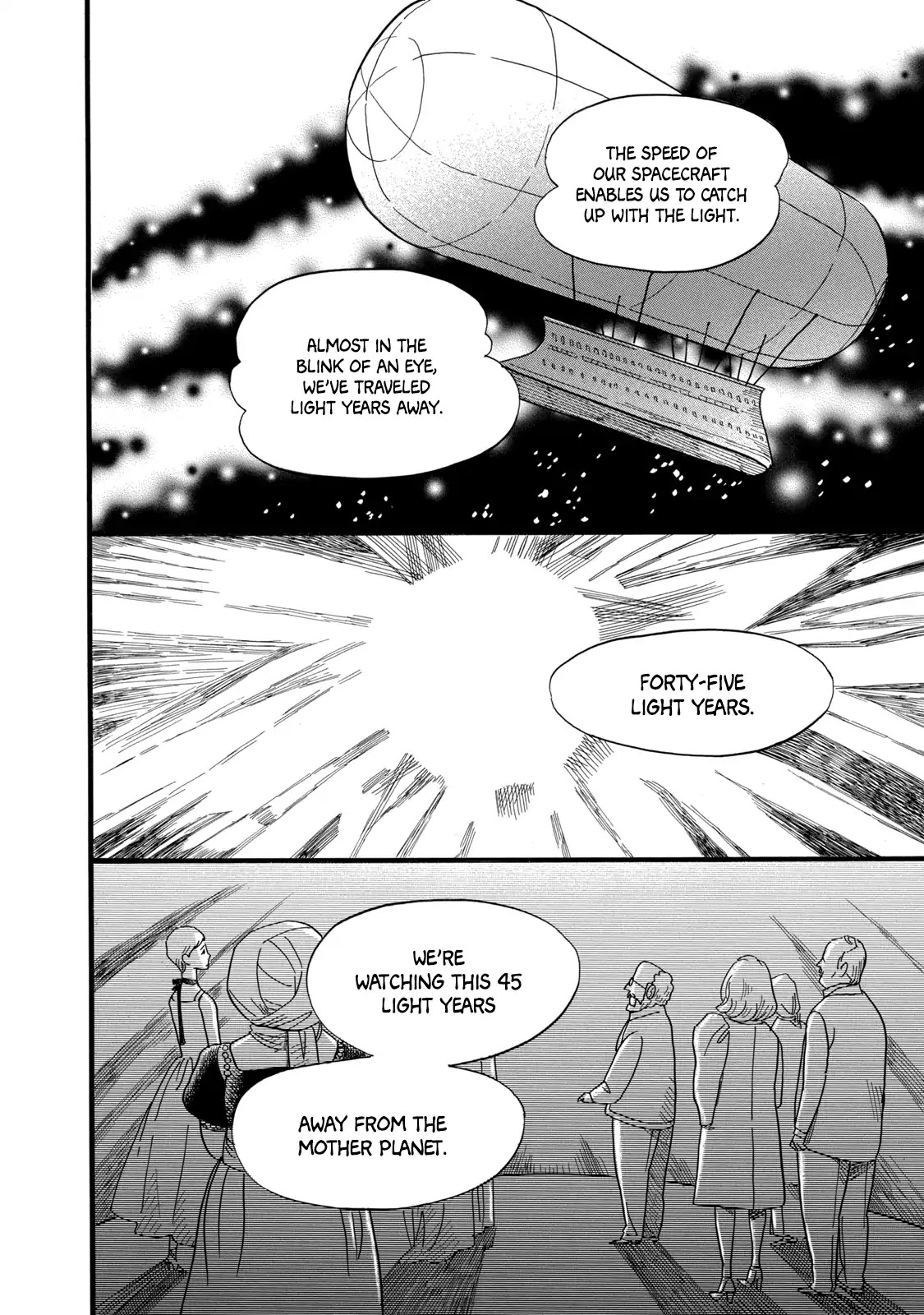 The Story of Letters Chapter 5 page 21 - Chapter 5: Stellar Wood and Ship of the Moon [END]