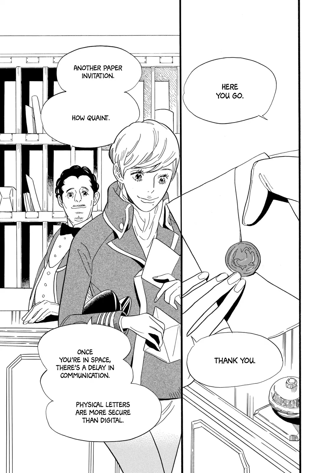 The Story of Letters Chapter 5 page 8 - Chapter 5: Stellar Wood and Ship of the Moon [END]