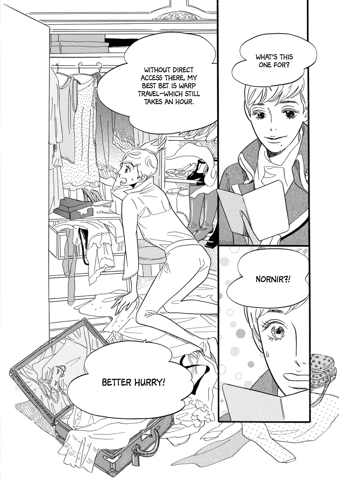 The Story of Letters Chapter 5 page 9 - Chapter 5: Stellar Wood and Ship of the Moon [END]
