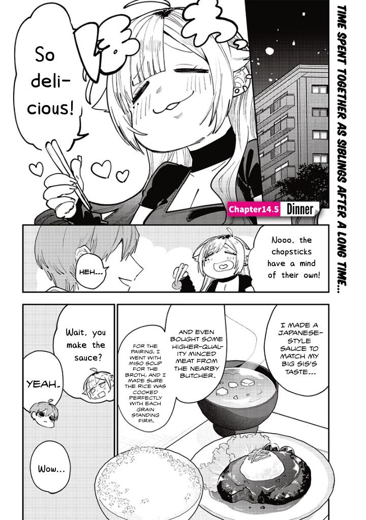 The Story of Making My Bitchy Gal Sister Understand Chapter 14.5 page 1 - Chapter 14.5: Dinner