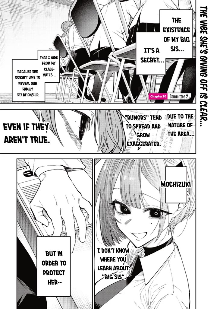 The Story of Making My Bitchy Gal Sister Understand Chapter 20 page 1 - Chapter 20: 「Committee 2」