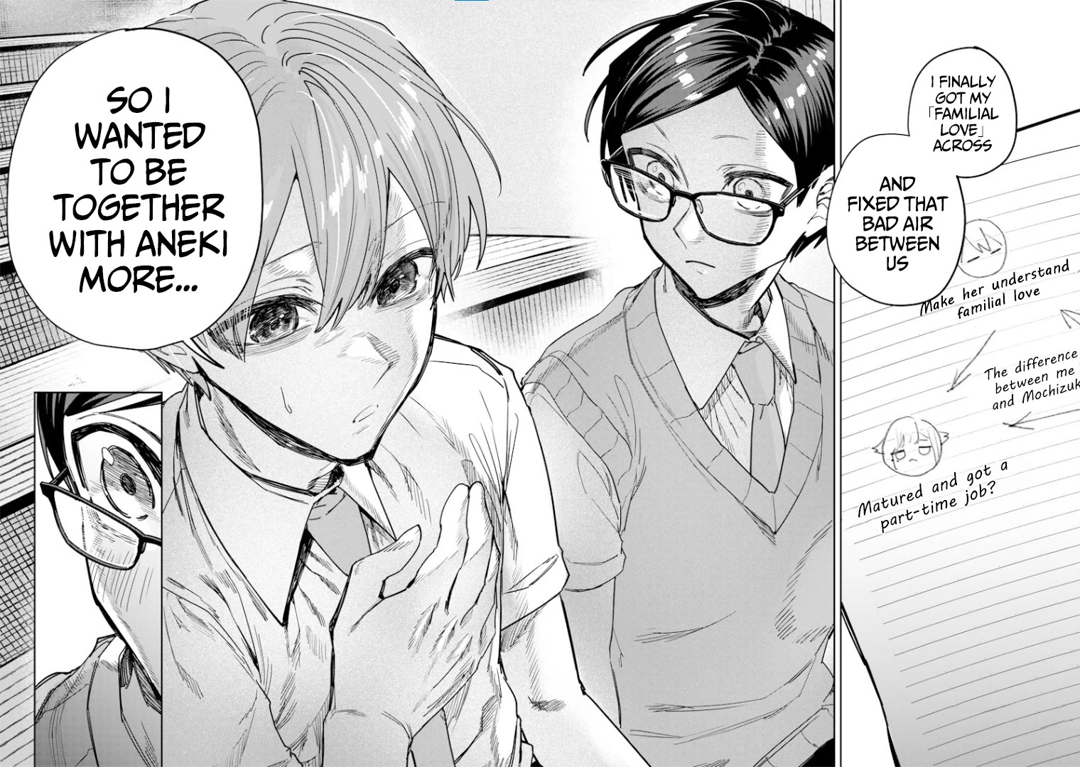 The Story of Making My Bitchy Gal Sister Understand Chapter 52 page 8 - Chapter 52: 「Worries」