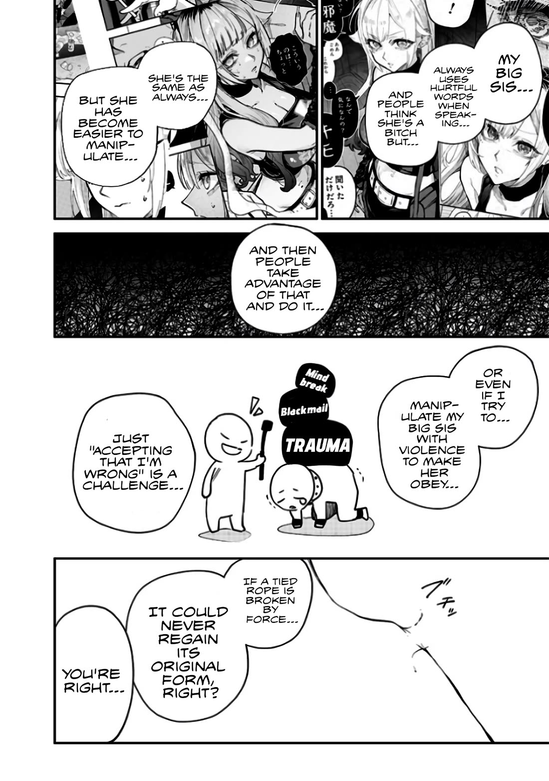 The Story of Making My Bitchy Gal Sister Understand Chapter 6 page 4 - Chapter 6: 「Interpretation 2」