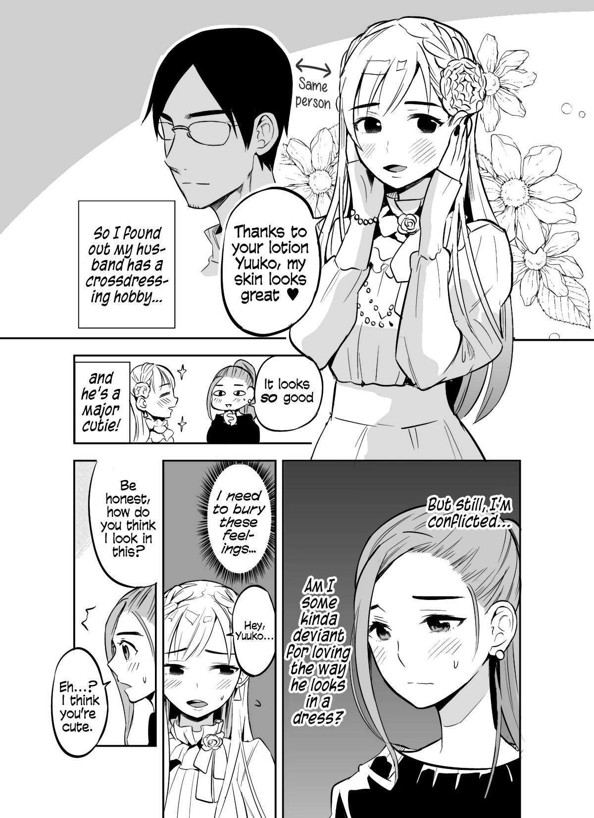 The Story of My Husband's Cute Crossdressing Chapter 2 page 1 - Chapter 2