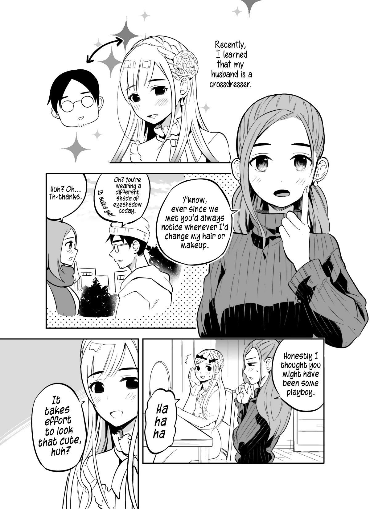The Story of My Husband's Cute Crossdressing Chapter 3 page 1 - Chapter 3