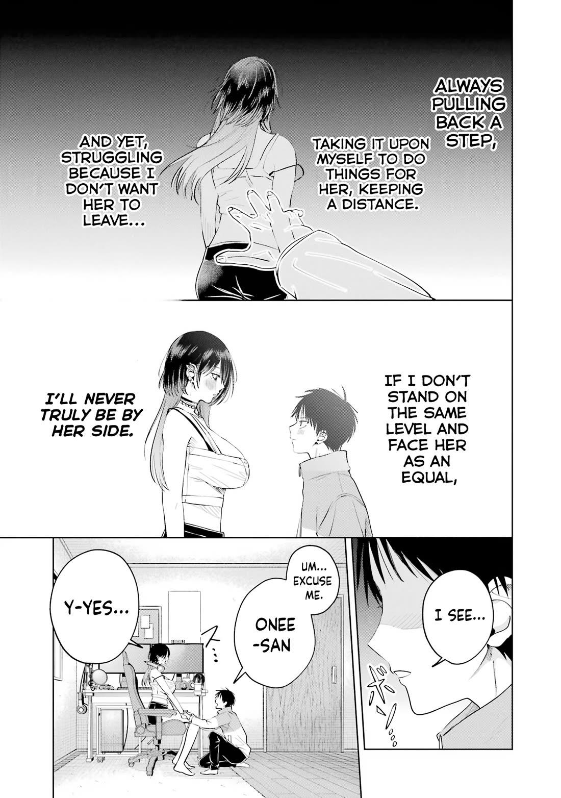 The Story of This Scary Consignee Girl Chapter 22 page 15 - Chapter 22: The Onee-san at the Delivery Address is Way Too Intense for the Collaboration