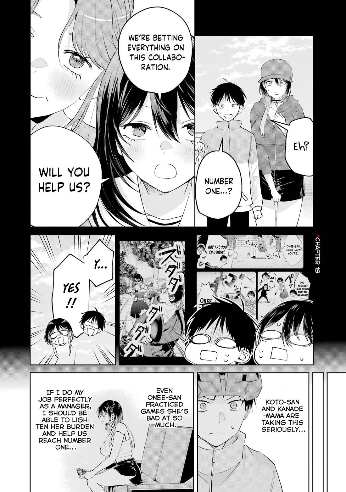 The Story of This Scary Consignee Girl Chapter 22 page 4 - Chapter 22: The Onee-san at the Delivery Address is Way Too Intense for the Collaboration