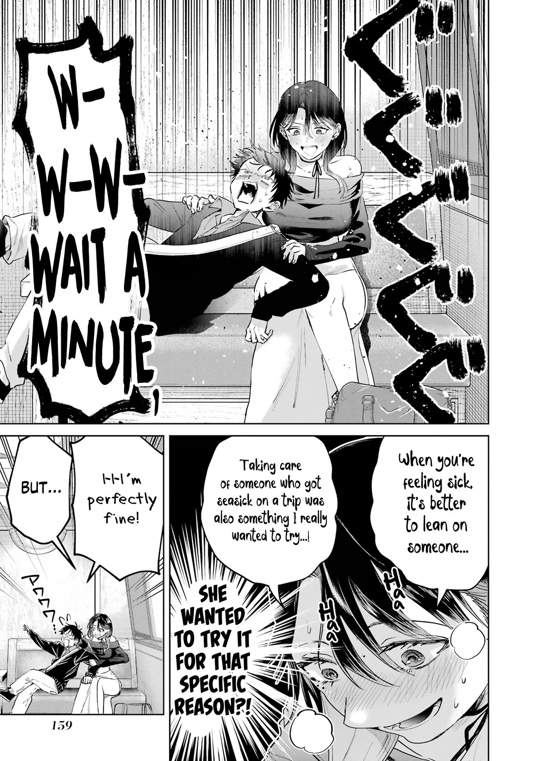 The Story of This Scary Consignee Girl Chapter 24 page 13 - Chapter 24: Going on a School Trip With Onee-san is Too Much for My Heart!