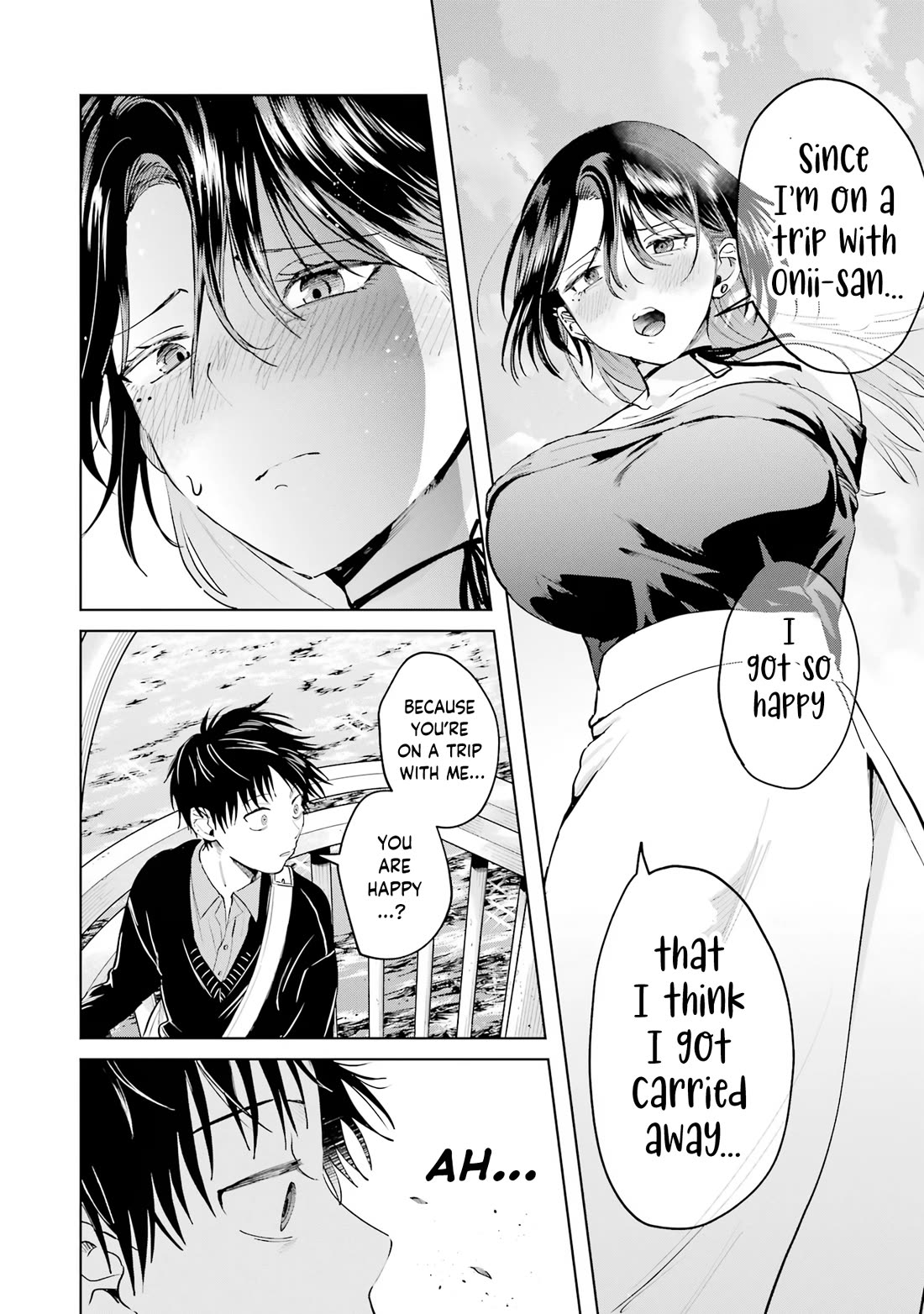 The Story of This Scary Consignee Girl Chapter 24 page 16 - Chapter 24: Going on a School Trip With Onee-san is Too Much for My Heart!