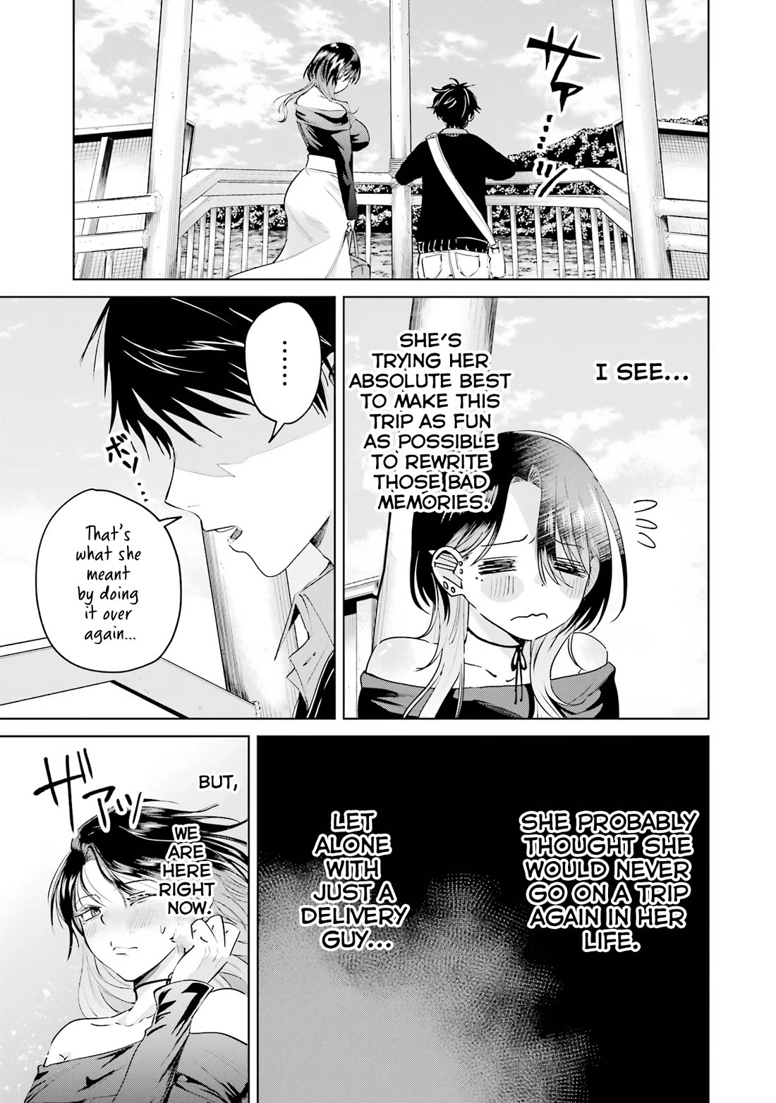 The Story of This Scary Consignee Girl Chapter 24 page 19 - Chapter 24: Going on a School Trip With Onee-san is Too Much for My Heart!