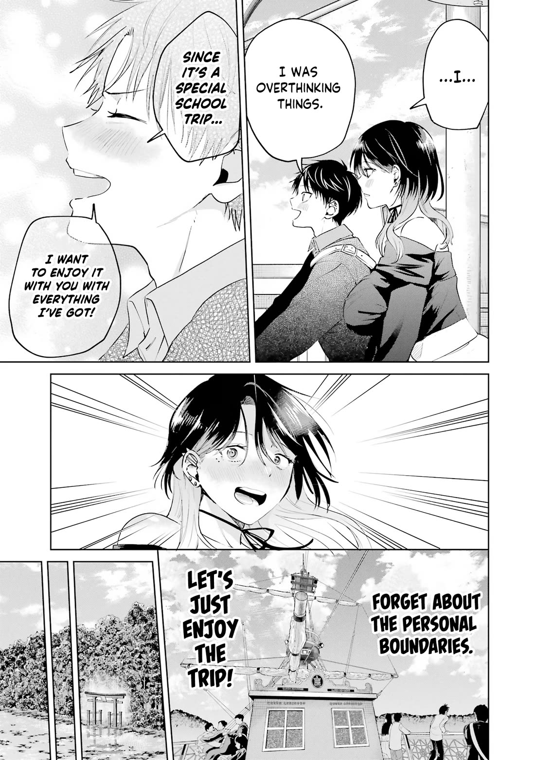 The Story of This Scary Consignee Girl Chapter 24 page 21 - Chapter 24: Going on a School Trip With Onee-san is Too Much for My Heart!