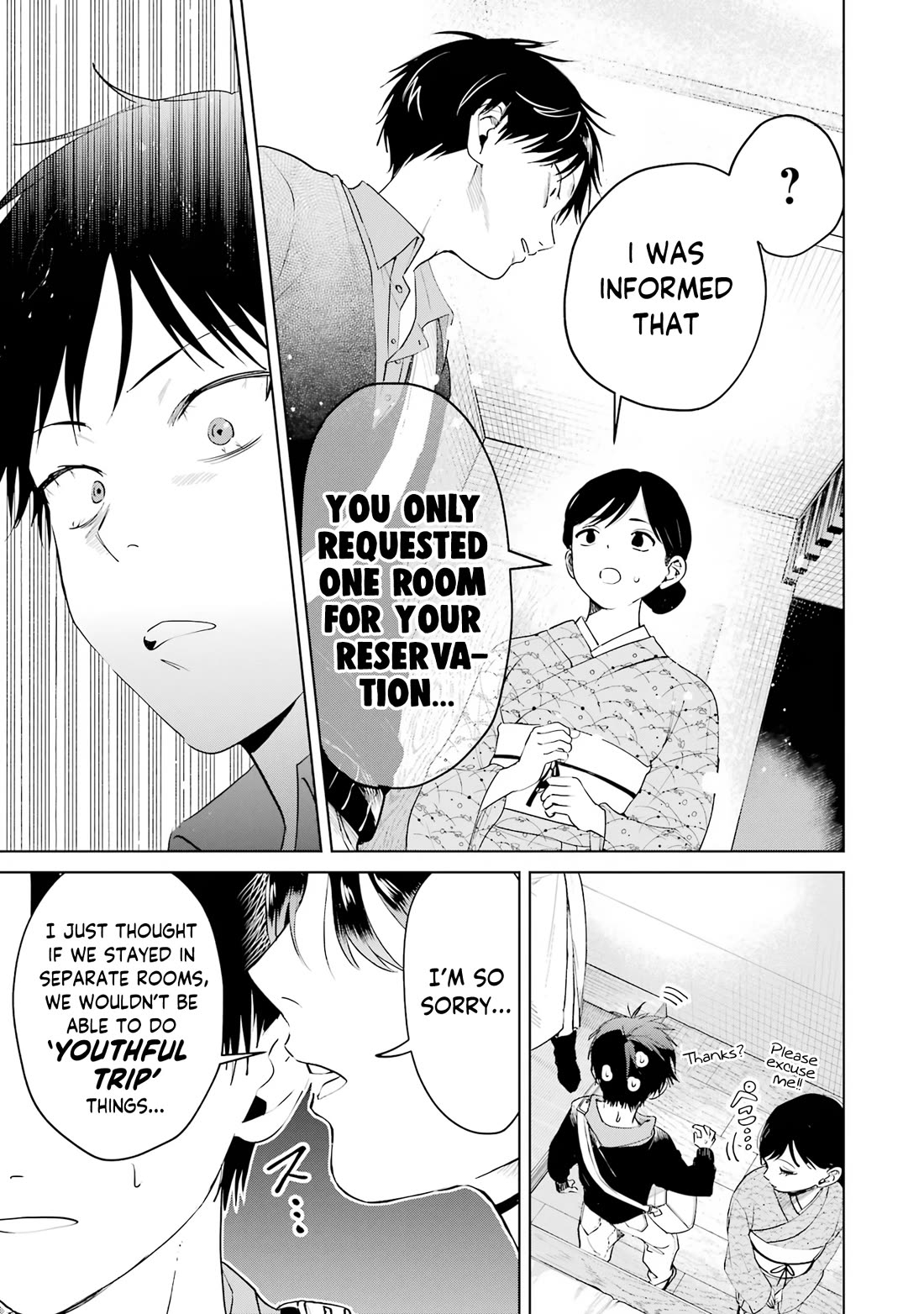 The Story of This Scary Consignee Girl Chapter 24 page 23 - Chapter 24: Going on a School Trip With Onee-san is Too Much for My Heart!