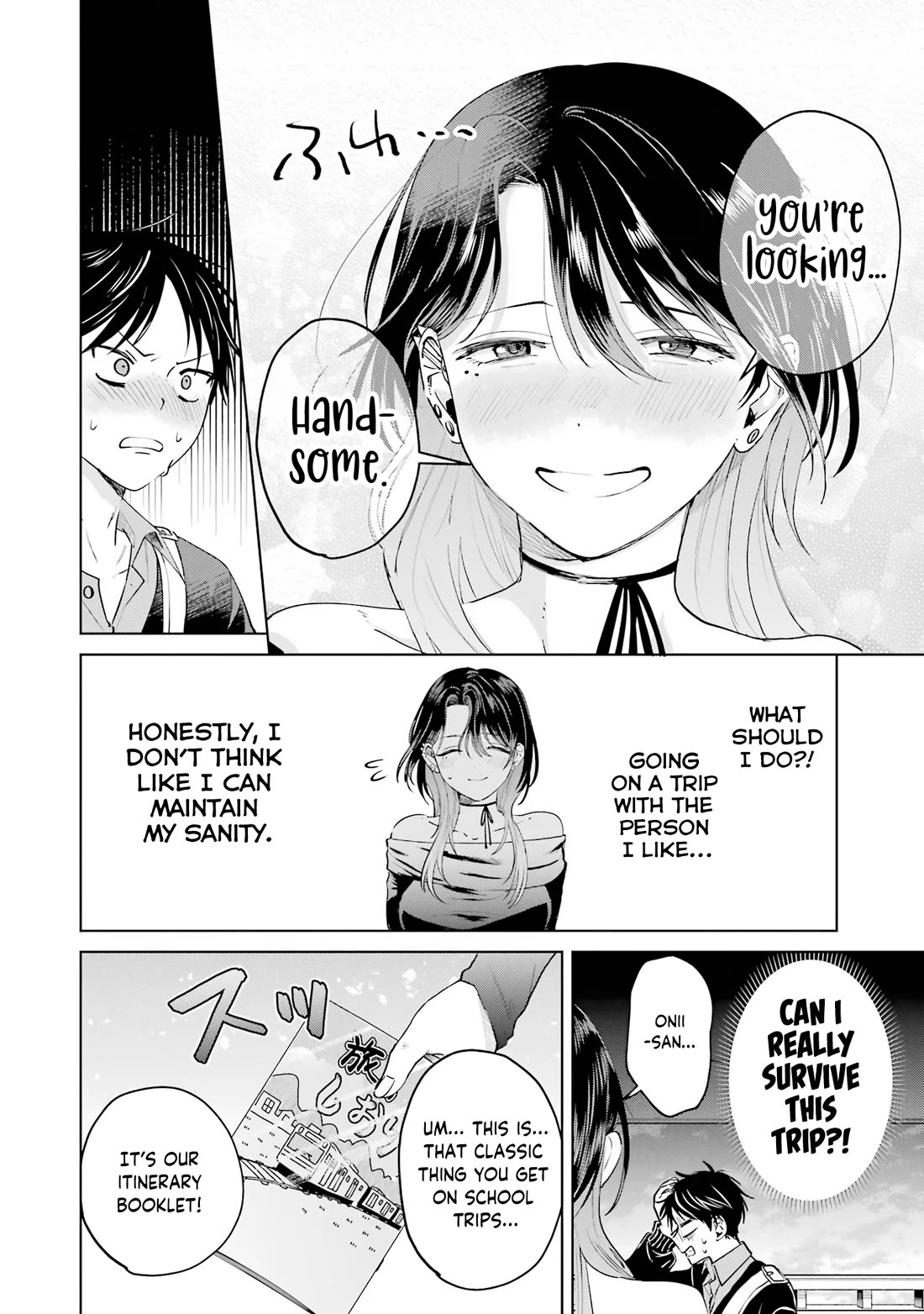 The Story of This Scary Consignee Girl Chapter 24 page 4 - Chapter 24: Going on a School Trip With Onee-san is Too Much for My Heart!