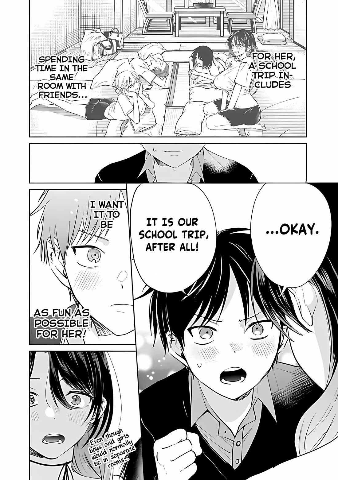 The Story of This Scary Consignee Girl Chapter 25 page 4 - Chapter 25: Sharing a Room With Onee-san is Way Too Much for My Heart!