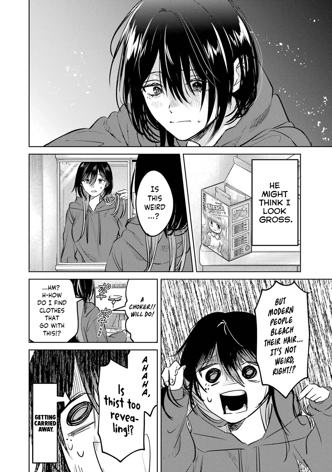The Story of This Scary Consignee Girl Chapter 7.5 page 14 - Chapter 7.5: The IRL World is to Scary