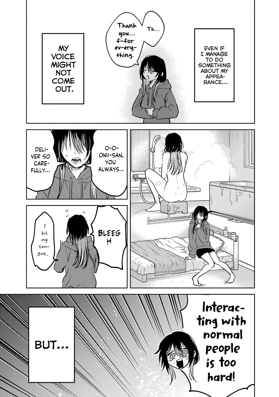 The Story of This Scary Consignee Girl Chapter 7.5 page 15 - Chapter 7.5: The IRL World is to Scary