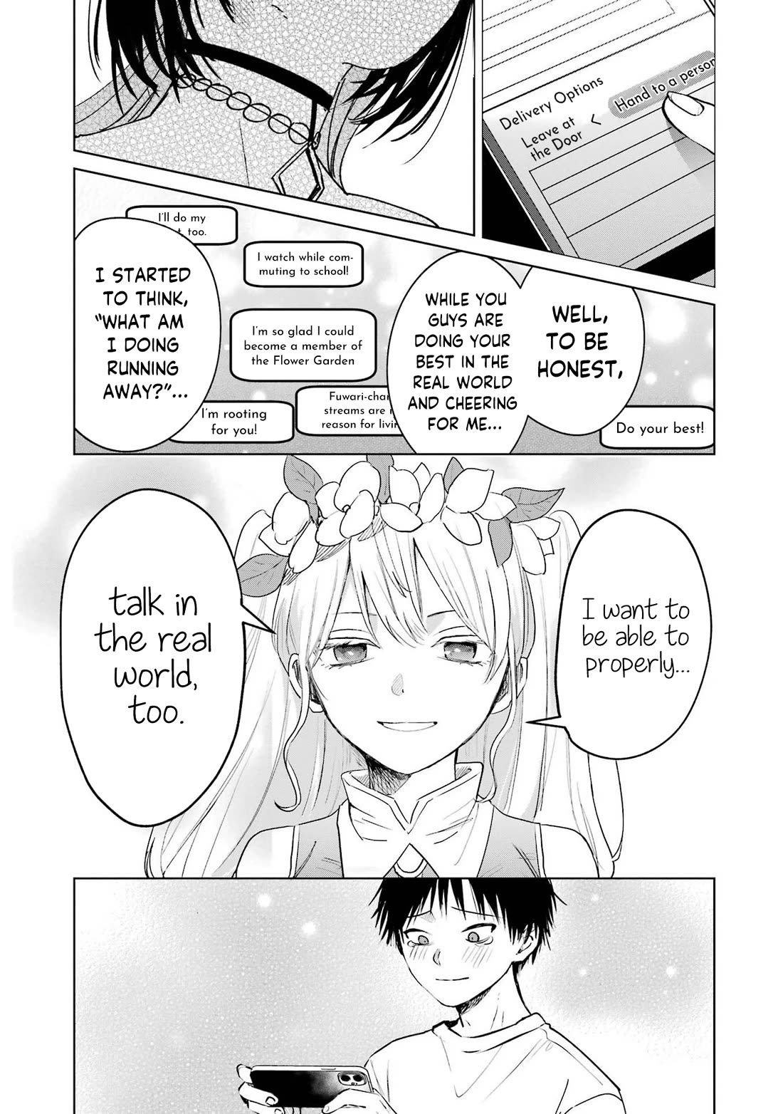 The Story of This Scary Consignee Girl Chapter 7.5 page 17 - Chapter 7.5: The IRL World is to Scary