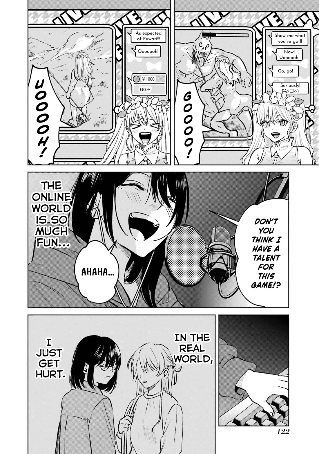 The Story of This Scary Consignee Girl Chapter 7.5 page 2 - Chapter 7.5: The IRL World is to Scary