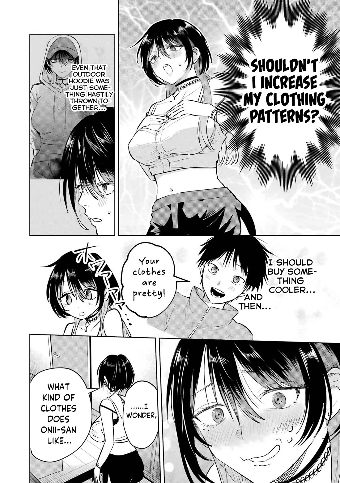 The Story of This Scary Consignee Girl Chapter 8.5 page 2 - Chapter 8.5: I Have No Idea What Clothes Onii-san Likes