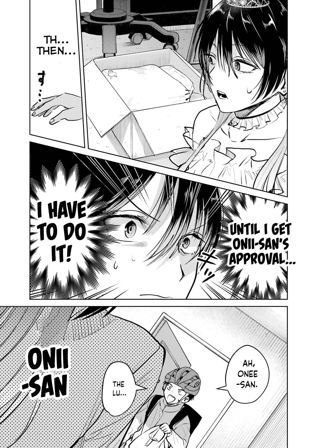The Story of This Scary Consignee Girl Chapter 8.5 page 9 - Chapter 8.5: I Have No Idea What Clothes Onii-san Likes