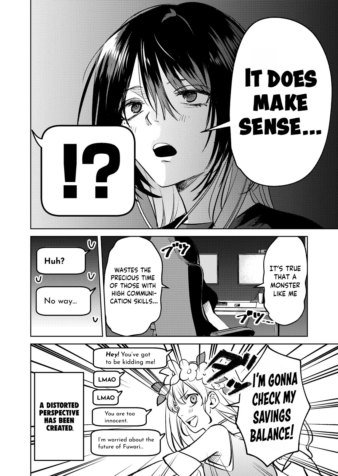 The Story of This Scary Consignee Girl Chapter 9.5 page 2 - Chapter 9.5: The Story About a Vtuber With a Distorted Perspective