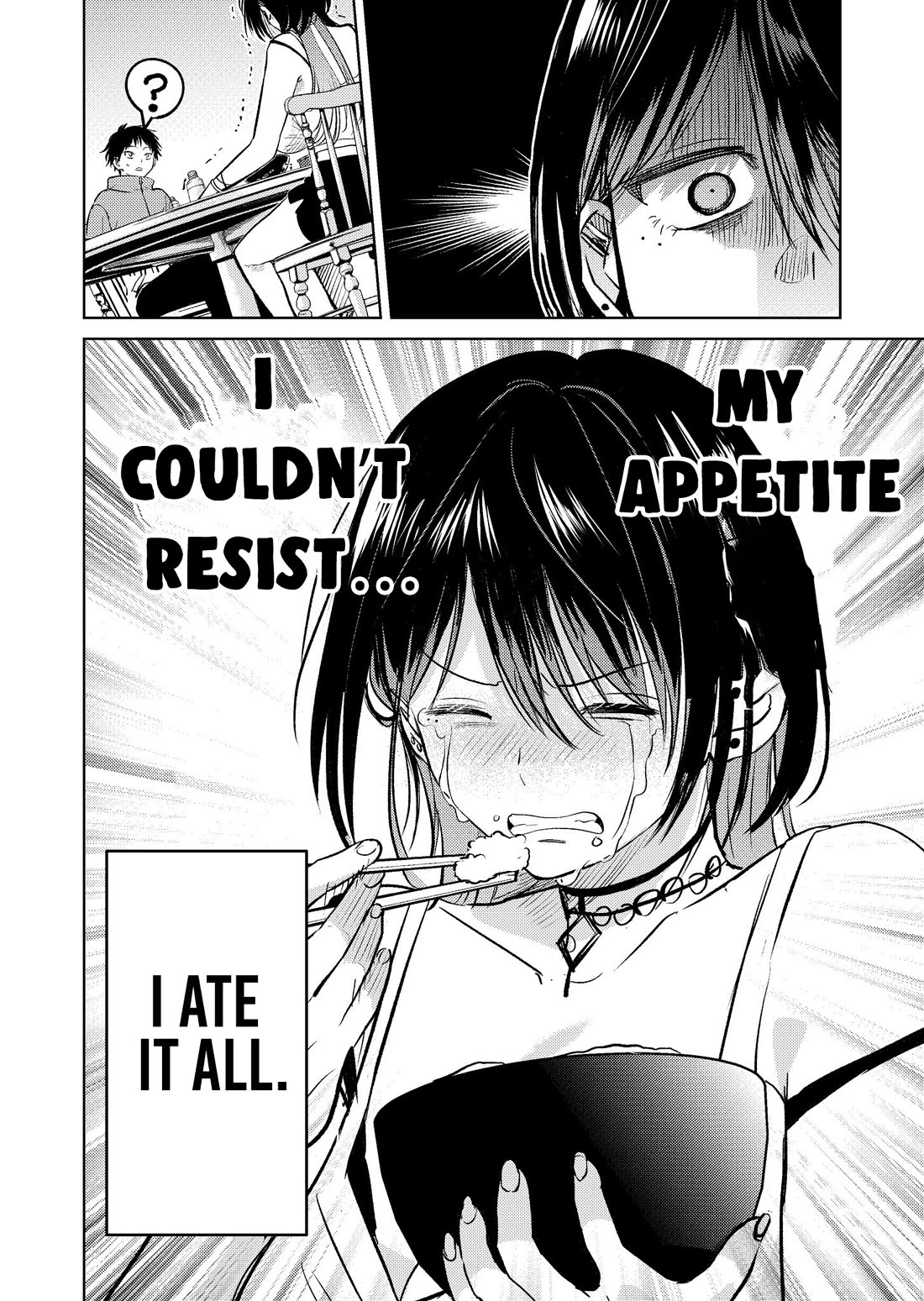 The Story of This Scary Consignee Girl Chapter 9.6 page 2 - Chapter 9.6: The Story About Eating Less In Front Of The Person You Care About