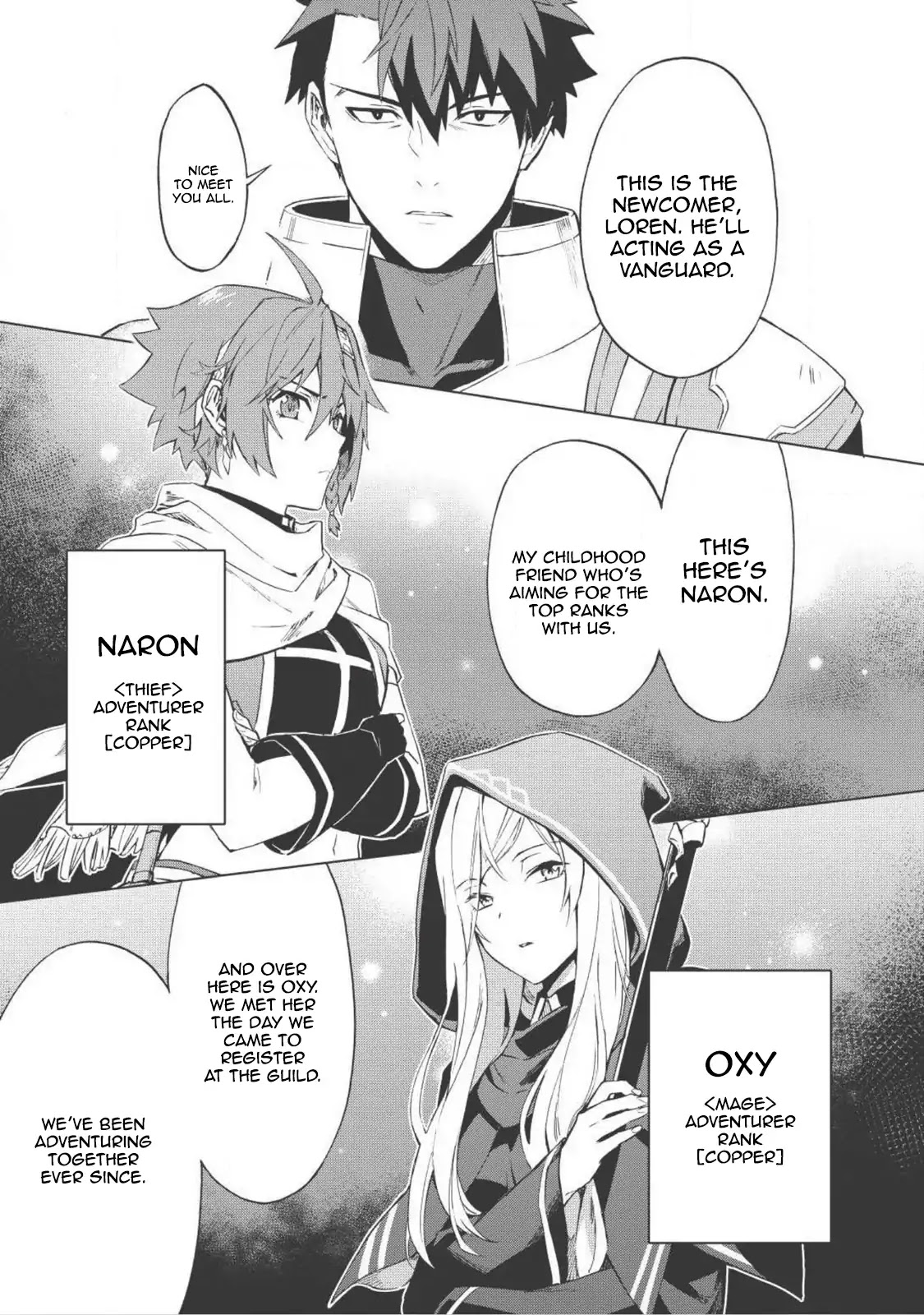 The Strange Adventure of a Broke Mercenary Chapter 1 page 14 - Chapter 1: Stuck, Before I Ran.